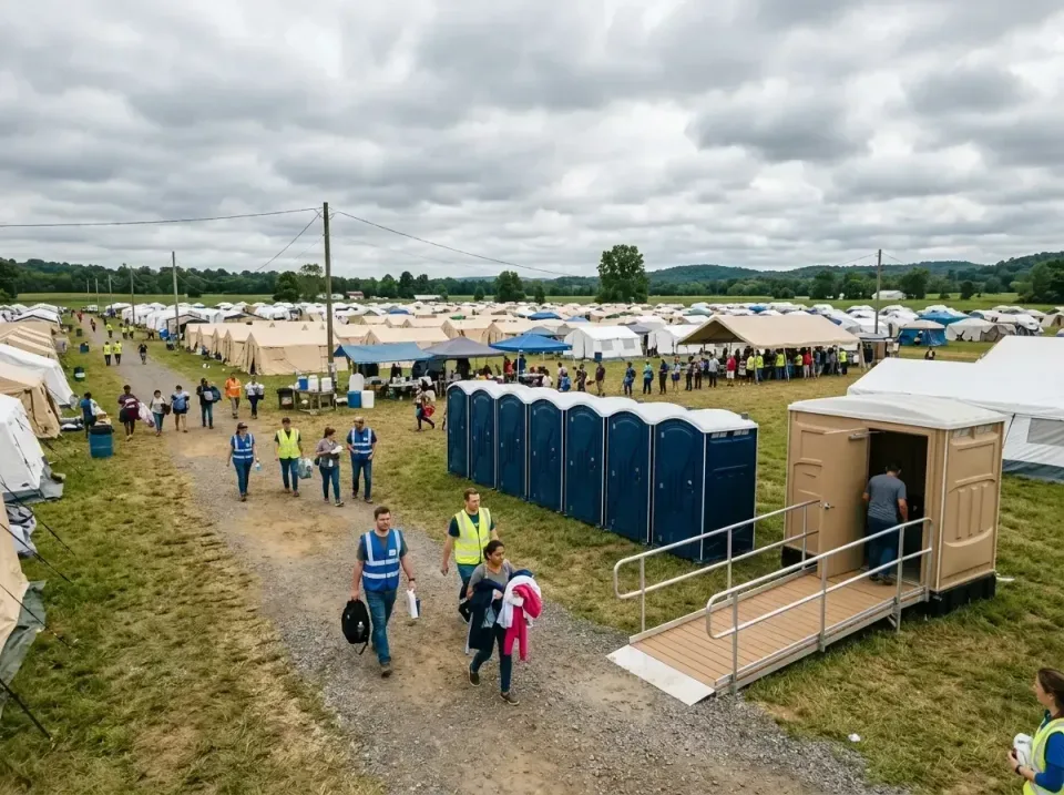 disaster-relief-camp-restrooms-010 — frequently asked questions, Dumpster & Portable Bathrooms Rental in Parowan, UT